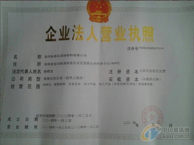 岳阳首批电子营业执照