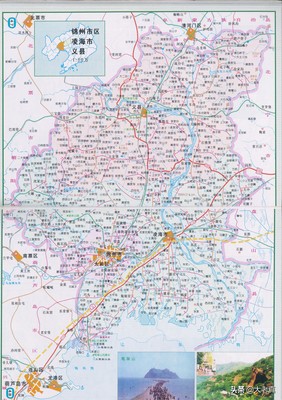 锦州地图全图