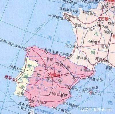 葡萄牙世界地图