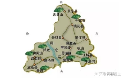 普洱地图全图高清版