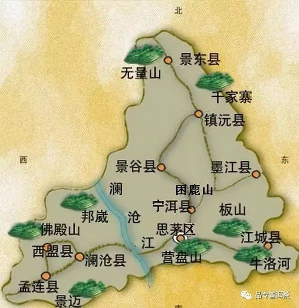 普洱地图全图高清版