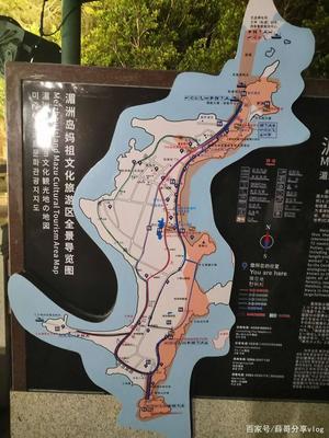 湄洲岛旅游地图