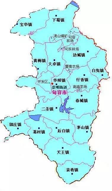 句容市区地图全图