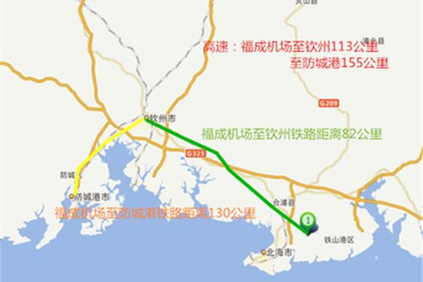 北海到防城港高铁