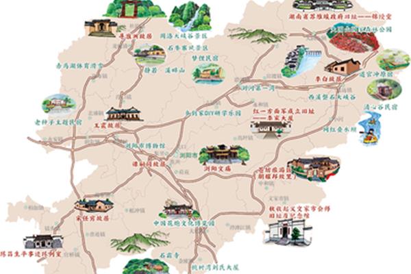 浏阳旅游景点