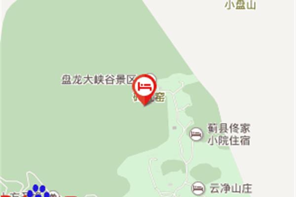 蓟县盘山地图
