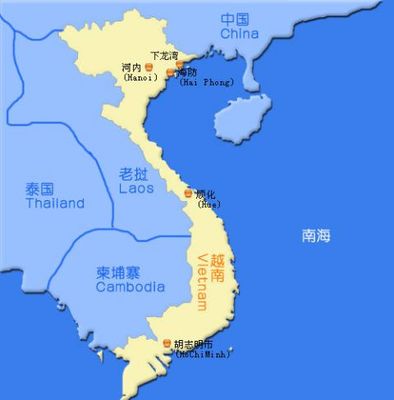 泰国周边国家地图