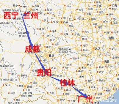 广东到成都高铁