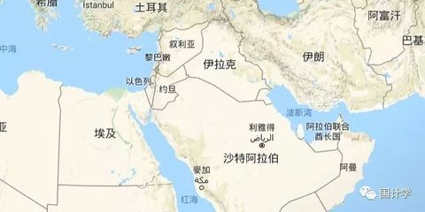 伊朗伊拉克地图