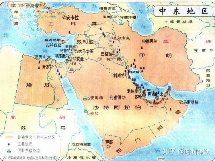 伊朗伊拉克地图