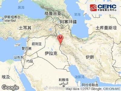 伊朗伊拉克地图