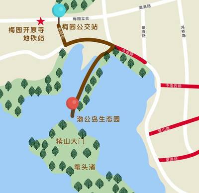 鼋头渚坐地铁怎么去