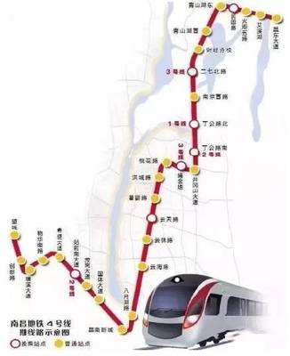 地铁4号线站名
