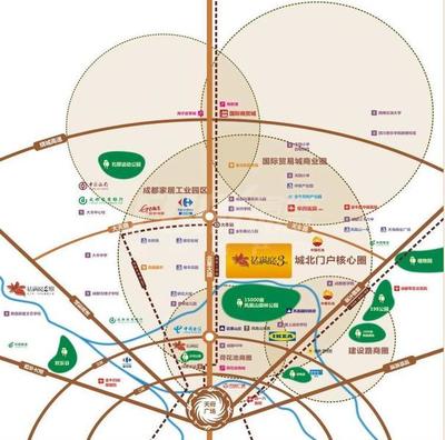 成都区位图