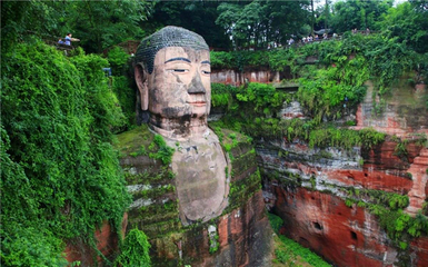 四川乐山景点