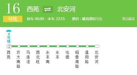 北京地铁末班几点