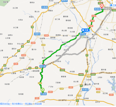 丹棱到成都