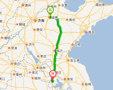 濮阳到青岛多少公里
