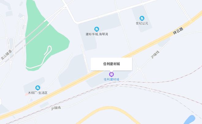 附近建材市场位置