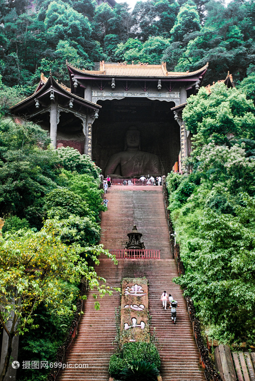 四川乐山景点