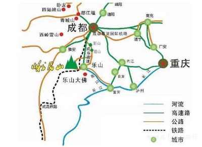 成都到峨眉山多远