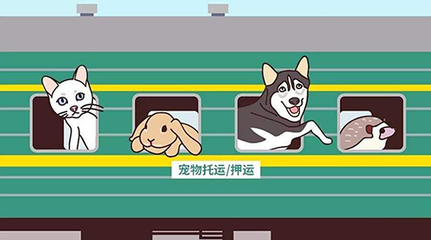 火车带宠物