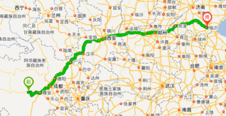 郑州到西安多少公里