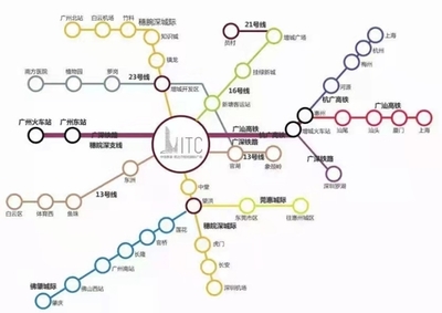 广州新塘地铁站