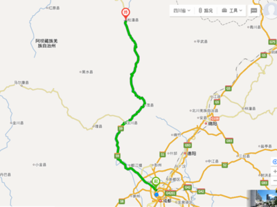 红原县到成都多少公里