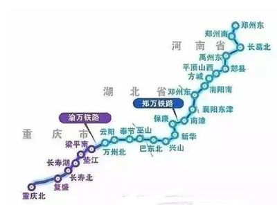 万州到上海高铁