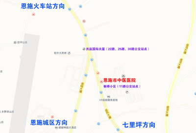恩施11路公交车路线