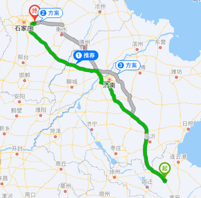沭阳到济南