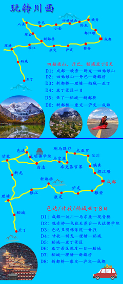 成都到亚丁稻城旅游攻略