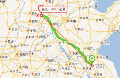 沭阳到济南