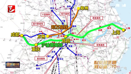 万州到上海高铁