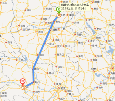 宜昌到济南飞机