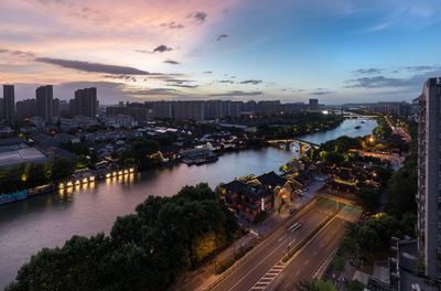 京杭大运河杭州段景点