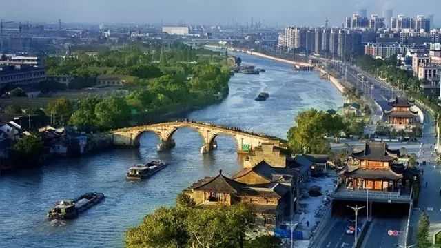 京杭大运河杭州段景点