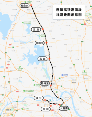 镇江到扬州高铁