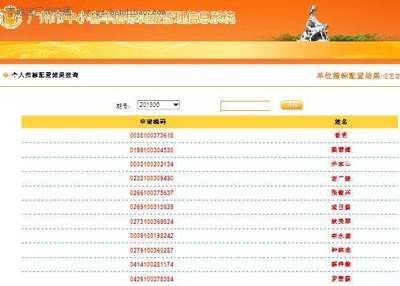 广州机动车摇号查询