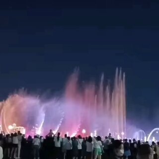 星海广场喷泉几点
