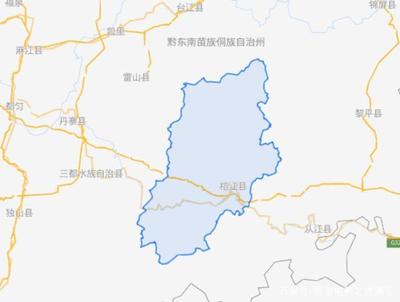 黔东南属于贵州哪里