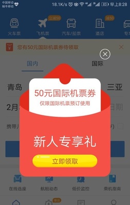 已定飞机票查询