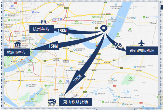 杭州东站离萧山机场有多远