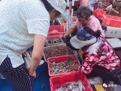 青岛积米崖海鲜市场
