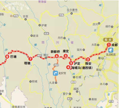 四川自驾游最佳路线