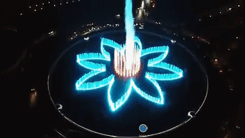 星海广场喷泉几点