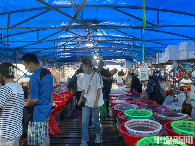 青岛积米崖海鲜市场