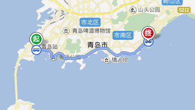 青岛离哪近