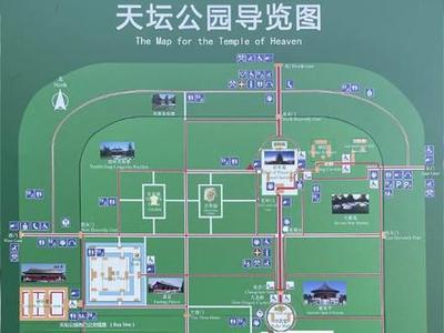 天坛游玩路线